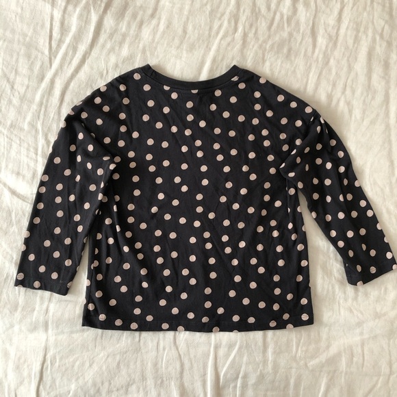 Hanna Andersson l/s polka dot shirt - Picture 2 of 3